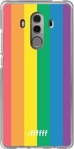 Huawei Mate 10 Pro Hoesje Transparant TPU Case - #LGBT #ffffff