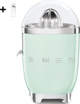 SMEG CJF01PGEU Citruspers pastelgroen + bottle to go fles t.w.v. 35,00