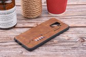 Backcover hoesje voor Samsung Galaxy A6+ (2018) - Bruin (A6 Plus 2018)- 8719273279373