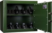 Pistool en Munitiekluis MSW-A 500  | Pistoolkluis met Dubbelbaard Sleutelslot  - 50 x 55 x 35 cm
