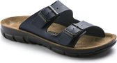 Birkenstock Bilbao Dames Slippers Blue Narrow-fit | Blauw | Imitatieleer | Maat 37 | 520813