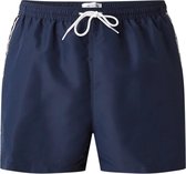 Calvin Klein - Heren Zwembroeken Swim Short Drawstring - Blauw - Maat XL