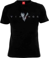 Vikings Heren Tshirt -3XL- Welcome Zwart