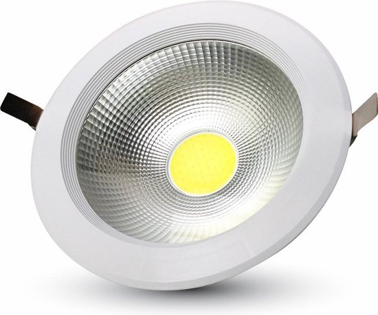 V-tac Inbouwspot Vt-26301 Led Ip20 30w 4000k 3600lm 22 Cm Wit