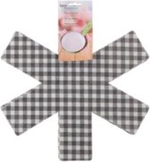 Lifetime Cooking Panbeschermer 38 Cm Polyester Grijs 3 Stuks