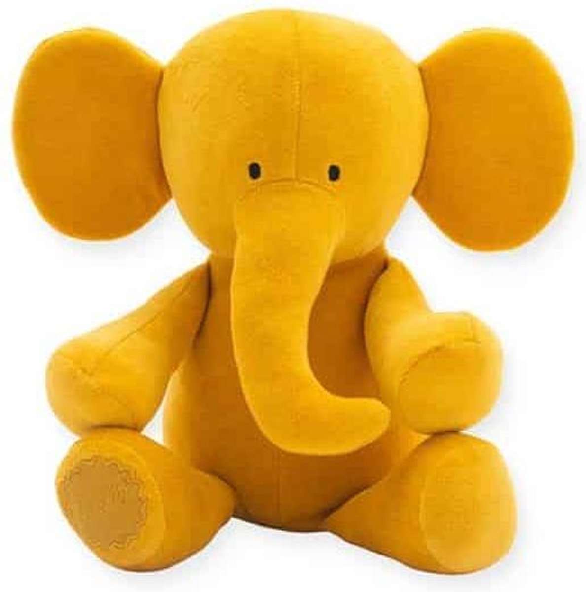 | Jollein Knuffel Elephant mustard Jollein Knuffel Elephant Storm Grey 36 cm | Speelgoed en