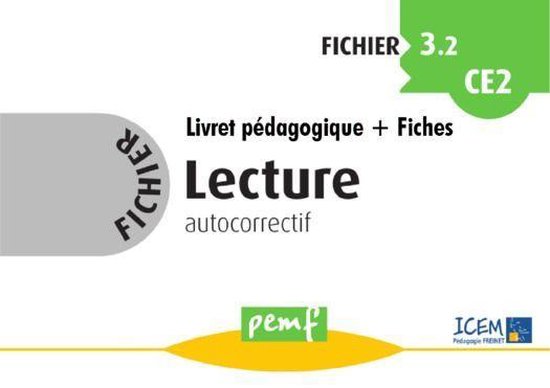 Fichiers de lecture - Fichier Lecture 3.2 CE2 - pack enseign ... - cover