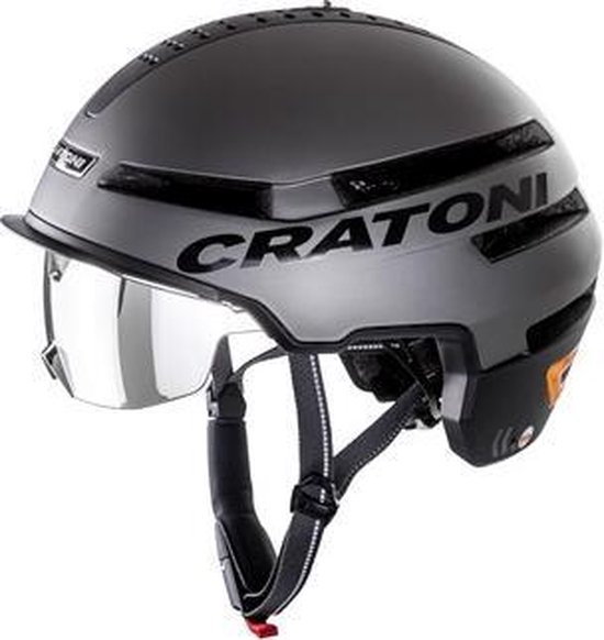 Casque de vélo Cratoni Smartride - Taille S / M - (54-58cm) - Gris