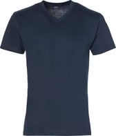 Jac Hensen T-shirt - V-hals - Blauw - XL