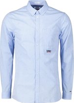 Tommy Jeans Overhemd - Slim Fit - Blauw - XL