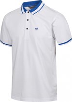 Regatta Poloshirt Talcott Ii Heren Katoen Wit Maat M