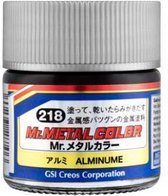 Mrhobby - Mr. Metal Colors 10 Ml Aluminiuim (Mrh-mc-218) - modelbouwsets, hobbybouwspeelgoed voor kinderen, modelverf en accessoires