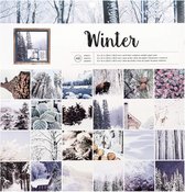 American Crafts paper pad 30,5x30,5cm x48 photo real winter