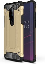 OnePlus 8 Pro Hoesje - Armor Hybrid - Goud