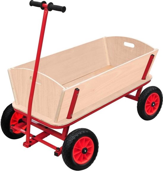 Outdoor Bolderwagen Naturel XXL