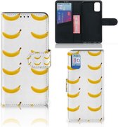 Flip Cover Geschikt voor Samsung Galaxy A41 Telefoon Hoesje Banana