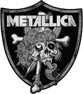 Metallica Patch Raiders Skull Multicolours
