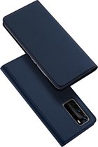 Dux Ducis pro serie - slim wallet hoes - Huawei P40  Pro - Blauw