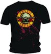 Guns N' Roses - Bullet Heren T-shirt - L - Zwart