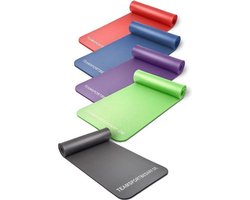 Fitness mat - Fitness mat - 190x60x1,5 cm - Oprolbaar - Zacht