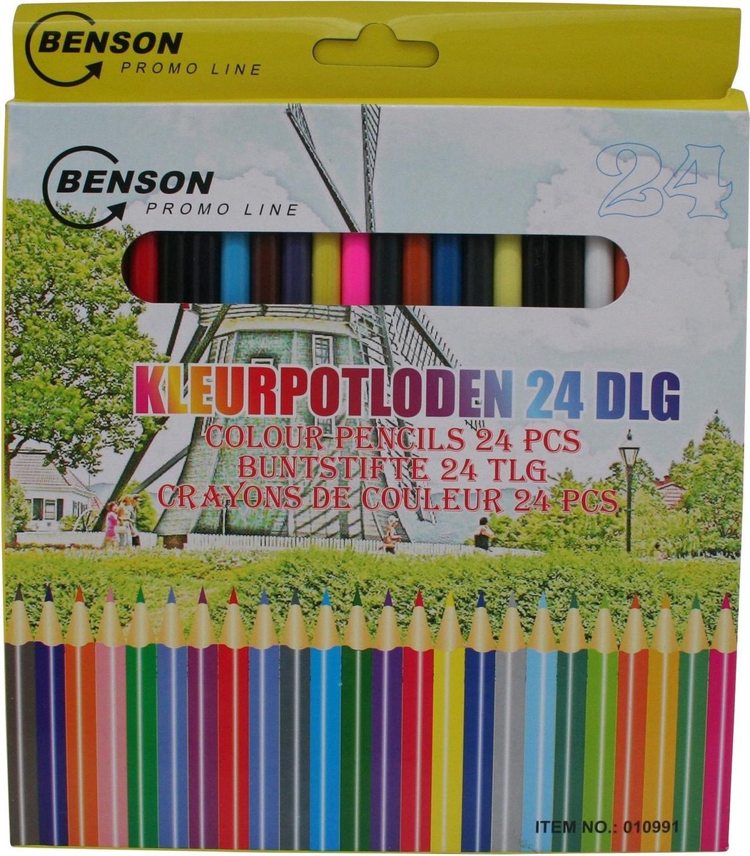 24 Pièces Crayons De Couleur, Couleurs Vibrantes Pré-taillés Pour Enfants  Et Enseignants D'école, Crayons Doux De Dessin D'art Pour La Coloration, Le  Croquis Et La Peinture, Mode en ligne