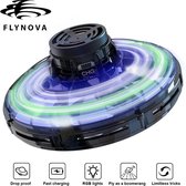 Origineel FlyNova Vliegende Spinner Zwart met LED - Original Flying Fidget Spinner