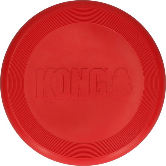 Kong Flyer Frisbee - Jouet pour chien - Rouge - Ø25 cm