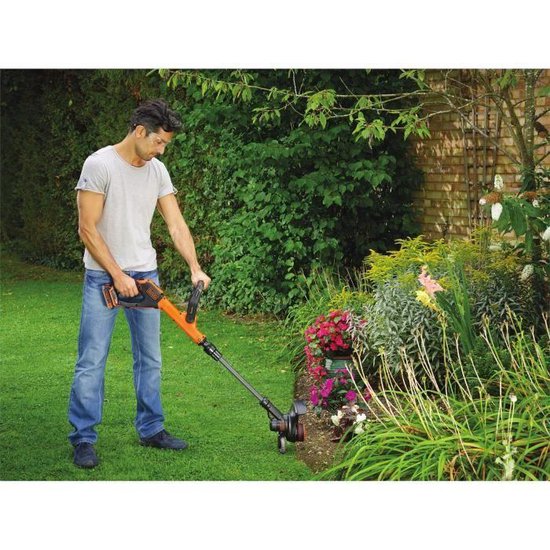 BLACK+DECKER STC1820EPC-QW Grastrimmer - 18V - 28cm snijbreedte - incl ...
