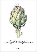 Kaart - A6 - 10x15cm - Met envelop - Gods Zegen - Christelijke kaart - Majestic Ally - 12 stuks