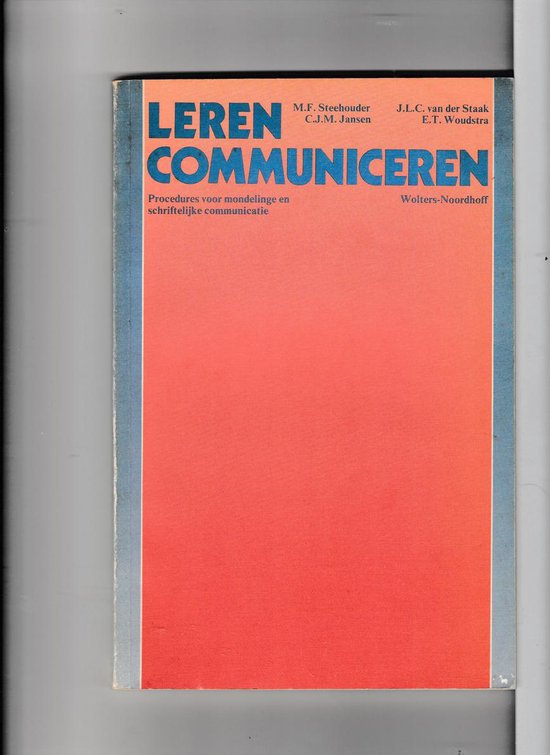 Leren communiceren - cover
