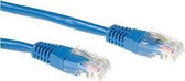 Ewent 1.0m Cat5e UTP netwerkkabel 1 m U/UTP (UTP) Blauw