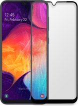 Galaxy A50 - Full cover - Screenprotector - Zwart - Inclusief 1 extra screenprotector