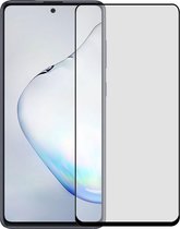 Galaxy Note 10 Lite - Full Cover - Screenprotector - Zwart