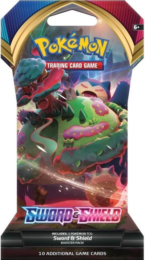 Pokémon Sword & Shield Sleeved Booster - Pokémon Kaarten - Pokémon