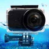 PULUZ 45 m waterdichte onderwater plexiglas waterdichte behuizing duikkoffer voor Xiaomi Mijia kleine camera, met gesp basisbevestiging en schroef
