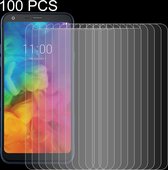 100 STUKS 0,26 mm 9H 2,5D film van gehard glas voor LG Q7