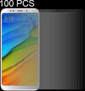 100 STKS Xiaomi Redmi 5 Plus 0,26 mm 9H Oppervlaktehardheid 2.5D Gebogen rand gehard glas displayfolie