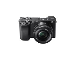 Sony A6100 + E PZ 16-50mm f/3.5-5.6 OSS - Zwart