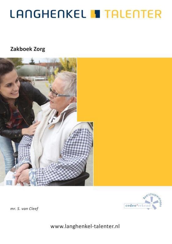Zakboek Zorg - cover