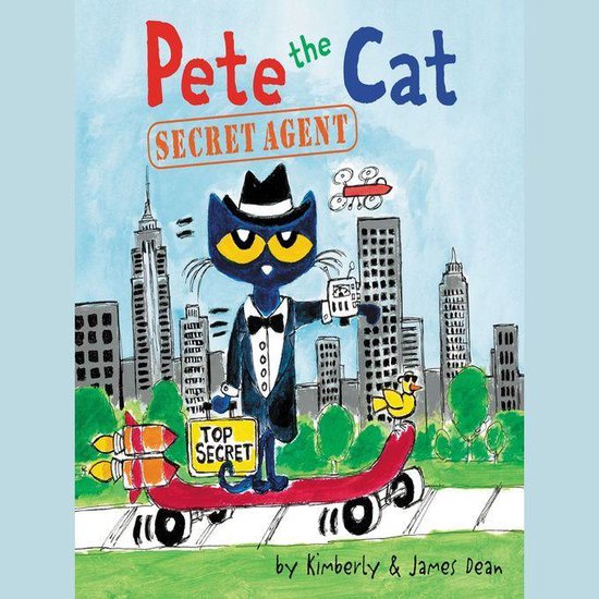 Pete the Cat Secret Agent, James Dean 9780063011717 Boeken