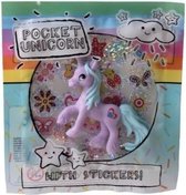 Lg-imports Eenhoorn Pocket Unicorn Meisjes 7 X 5 Cm Paars/hartje