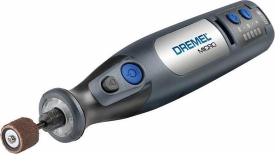 Dremel Micro Multitool - Roterend - Met 35 accessoires en etui - Met accu  en lader | bol.com