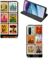 Beschermhoesje OnePlus Nord CE 5G Telefoonhoesje Design Postzegels
