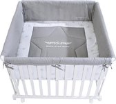 Roba Babybox Rock Star Baby Junior 100 X 100 Cm Hout Wit