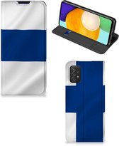 Hoesje Geschikt voor Samsung Galaxy A03s Bookcase Finse Vlag