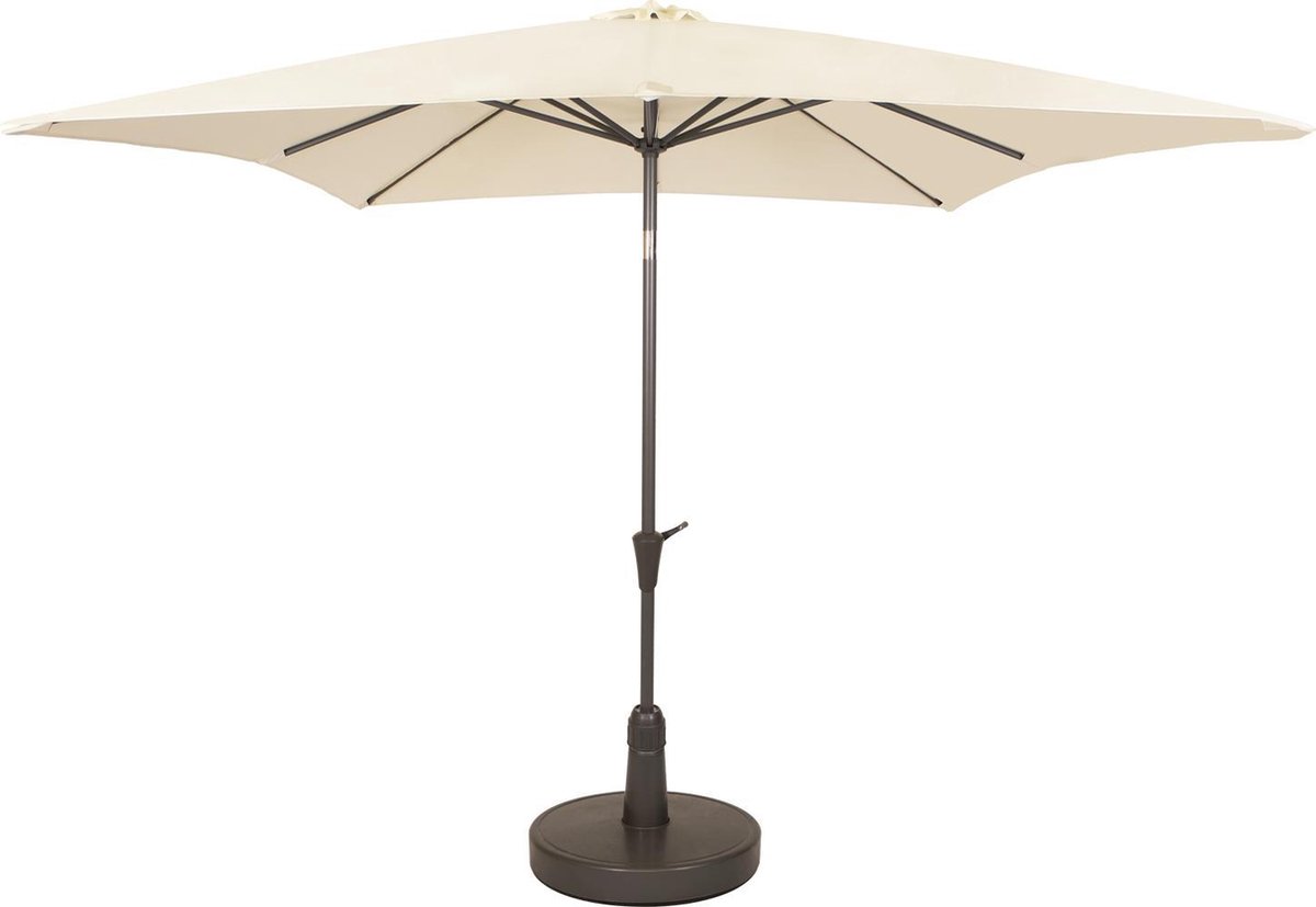 Kopu® vierkante parasol Malaga 200x200 cm - Naturel | bol.com