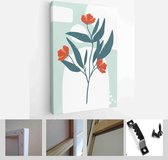 Collection of contemporary art posters in pastel colors - Modern Art Canvas - Vertical - 1724510365 - 40-30 Vertical