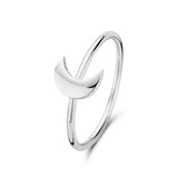 Selected Jewels Julie Dames Ring Zilver - Zilverkleurig - 18.50 mm / maat 58