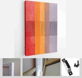 Set of Abstract Hand Painted Illustrations for Wall Decoration, Postcard, Social Media Banner, Brochure Cover Design Background - Modern Art Canvas - Vertical - 1962474115 - 80*60
