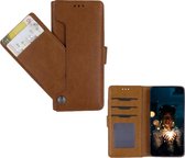 Samsung Galaxy S21 Bruin Boekhoesje | Portemonnee Book Case met 5 kaartsleuven